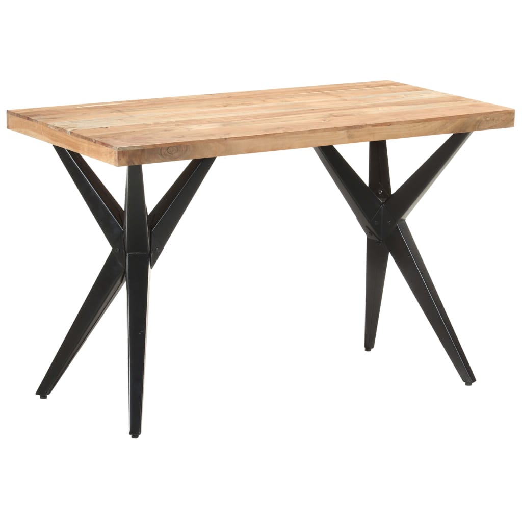 Dining Table 120x60x76 cm Solid Acacia Wood